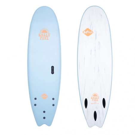 Surf Softech Handshaped Sally Fitzgibbons FB 7'0 Mist 7.0