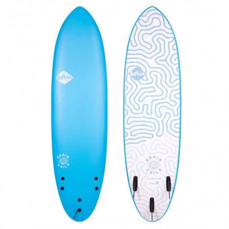 SURF SOFTECH BRAINCHILD FCS II BLUE 5.8 5.8