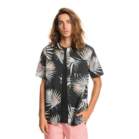 Chemise pop tropic noir Quiksilver