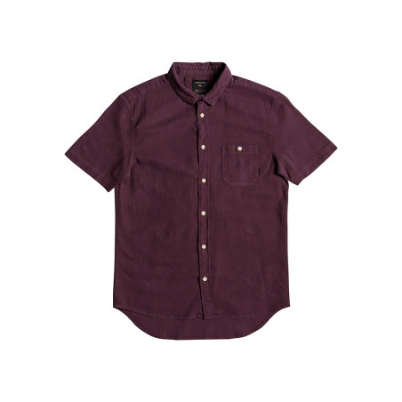 CHEMISE QUIKSILVER NEW TIME BOX BORDEAUX