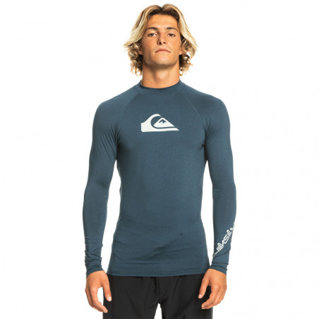 LYCRA QUIKSILVER ALL TIME MANCHES LONGUES NAVY