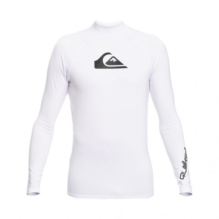 LYCRA QUIKSILVER ALL TIME MANCHES LONGUES 2023 BLANC