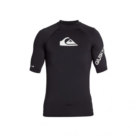 LYCRA QUIKSILVER ALL TIME MANCHES COURTES NOIR