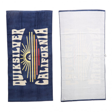 SERVIETTE DE BAIN QUIKSILVER SPORTS LINE NAVY 