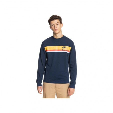 SWEATSHIRT QUIKSILVER SURFCREW BLEU MARINE