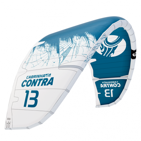 AILE DE KITESURF CABRINHA CONTRA TEAL WHITE 2023