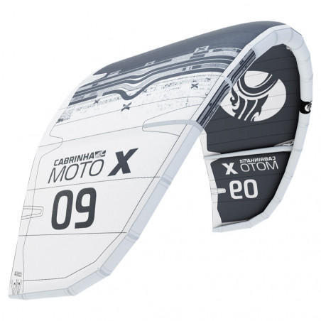 AILE DE KITESURF CABRINHA MOTO X GRIS/BLANC 2023