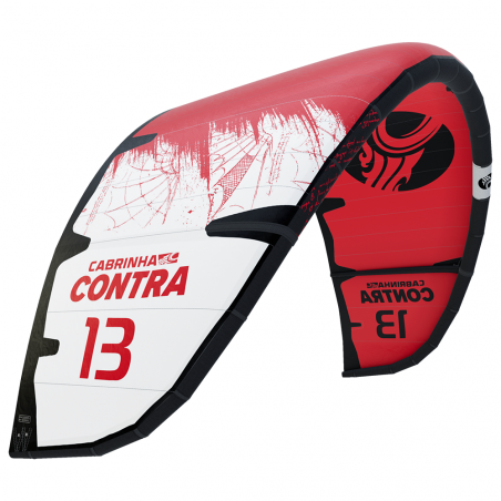 AILE DE KITESURF CABRINHA CONTRA ROUGE/BLANC 2023