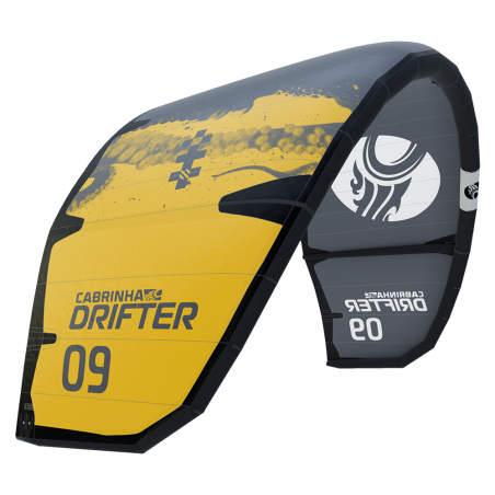 AILE DE KITESURF CABRINHA DRIFTER GRIS/JAUNE 2023