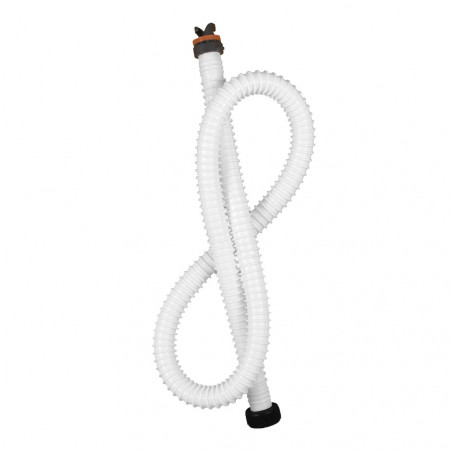 TUYAU A VIS RYDE POUR POMPE SUP BLANC (EMBOUT HP INCLUS) 