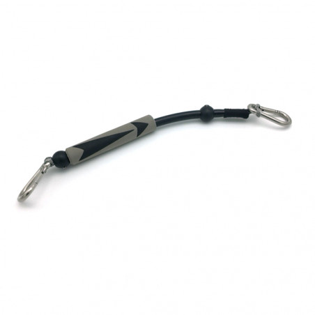 LEASH KITE NEOPRENE SIDE ON 40CM NOIR