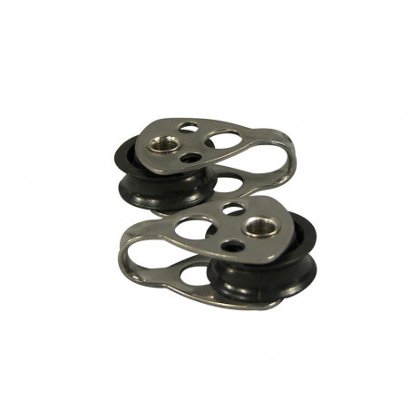 POULIE SIDE ON POUR PALAN D ECOUTE LOT DE 2