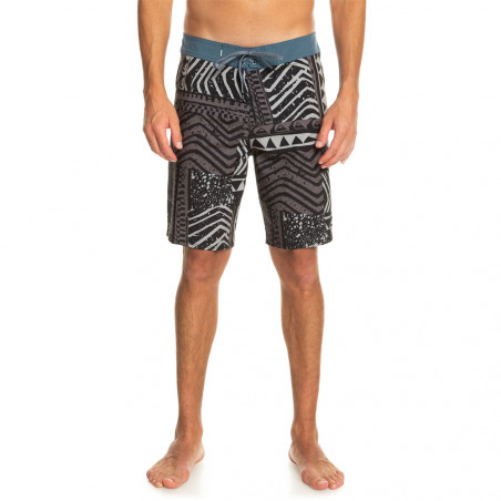 BOARDSHORT QUIKSILVER SURF SILK NOIR IMPRIMÉ