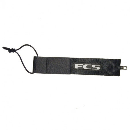 LEASH FCS REGULAR RAIL SAVER NOIR 