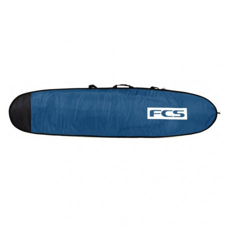 HOUSSE FCS SURF CLASSIC LONGBOARD BLEU/BLANC