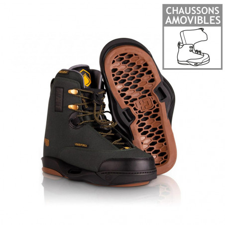 CHAUSSES WAKEBOARD LIQUID FORCE PEAK 4D