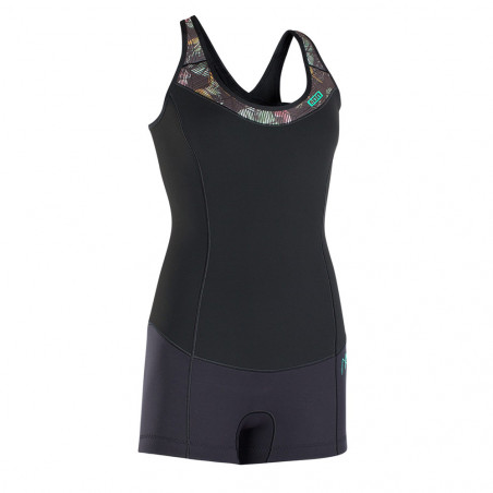 SHORTY ION MUSE 1.5 D/L FEMME CROSSBACK NOIR - XS