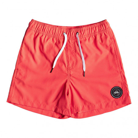 BOARDSHORT QUIKSILVER EVERYDAY VOLLEY 13 JUNIOR CORAIL