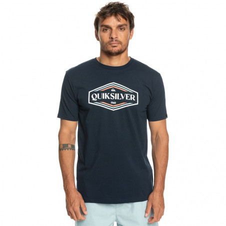 T-SHIRT QUIKSILVER SHAPE UP NAVY