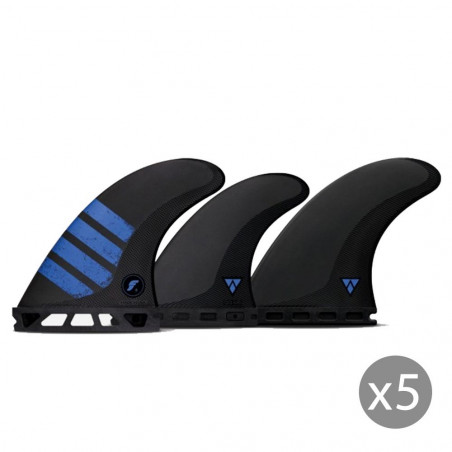 DERIVES SURF FUTURES FINS F6 5-FIN SET ALPHA MEDIUM SET DE 5 M (65-80kg)