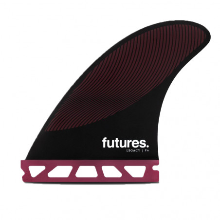 AILERON SURF FUTURES FINS P6 HONEYCOMB MEDIUM SET DE 3 M (65-80kg)
