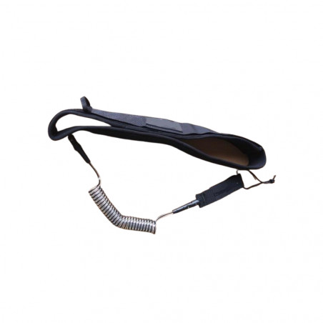 Leash ceinture fix cord 8' Surfpistol L/XL