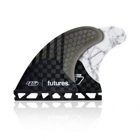 AILERON SURF FUTURES FINS HS2 GEN SERIES MEDIUM SET DE 3 M (65-80kg)
