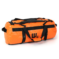 Sac de voyage étanche DUFFEL BAG 90L - HOWZIT ORANGE-BLACK