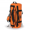 Sac de voyage étanche DUFFEL BAG 90L - HOWZIT ORANGE-BLACK