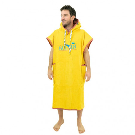 PONCHO ALL IN BUMPY CLASSIC JAUNE 