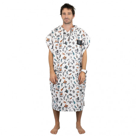 PONCHO ALL IN MEXICANO BEIGE 