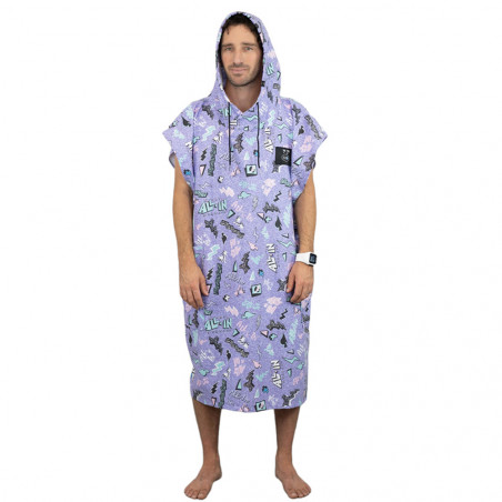PONCHO ALL IN POP 80 VIOLET 