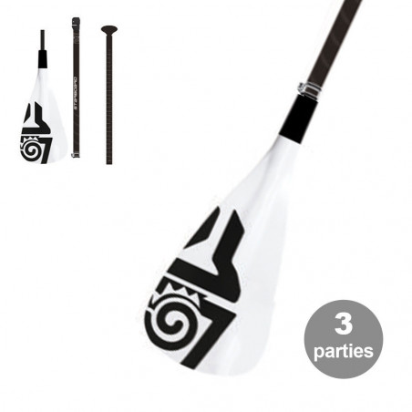 PAGAIE STARBOARD HYBRID CARBON 3 PARTIES FOR TUFSKIN S35 2019 20.5