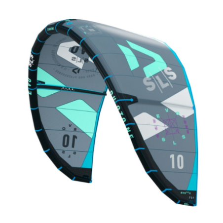 AILE DE KITESURF DUOTONE EVO SLS GRIS/MENTHE 2022