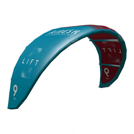 AILE DE KITESURF AIRUSH LIFT V2 2023 RED/TEAL