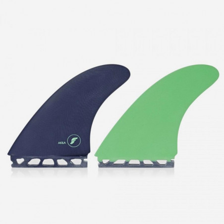 AILERONS SURF FUTURES FINS AKILA FIBERGLASS UNIVERSAL TWIN TU (TOUT GABARIT)