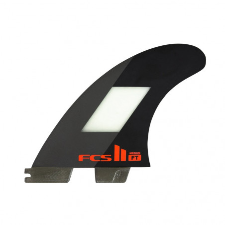 AILERONS FCS II FILIPE TOLEDO PC MEDIUM NOIR SET DE 3 THRUSTER (3)