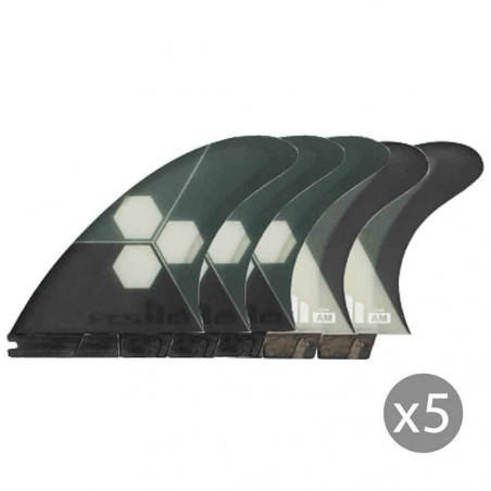 AILERONS FCS II AM PC MEDIUM SET DE 5 FIVE (5)