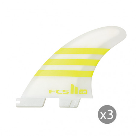 AILERONS SURF FCS II JULIAN WILSON PC MEDIUM SET DE 3 THRUSTER (3)
