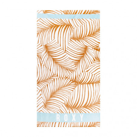 Serviette de plage cold water palmier beige Roxy 