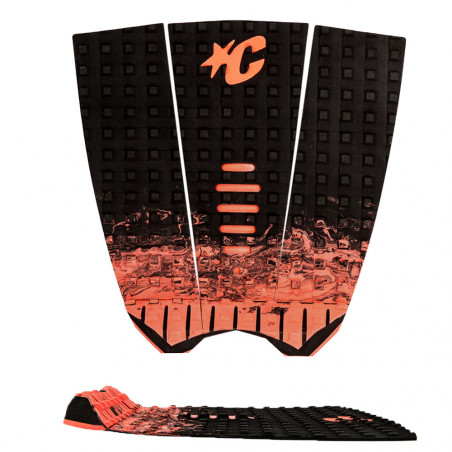 PAD SURF CREATURES OF LEISURE PRO MODEL MICK FANNING NOIR/ROUGE 3 PCS