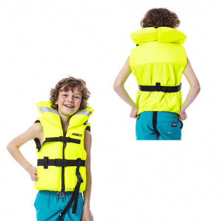 GILET DE FLOTTABILITE JOBE COMFORT BOATING JAUNE ENFANT XXXXS