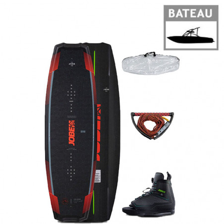 Pack Wakeboard Jobe Logo Wakeboard 138 + Chausses Maze 