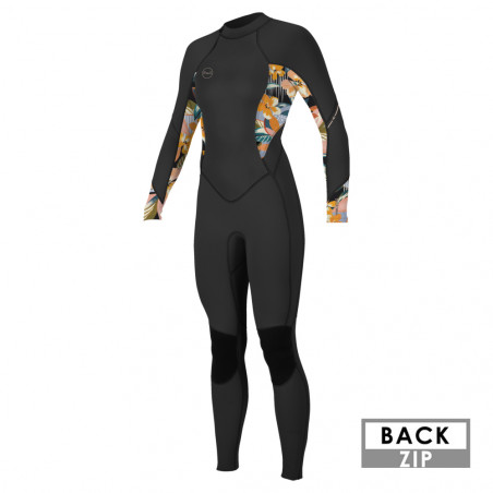 COMBINAISON FEMME O'NEILL BAHIA 3/2 BACKZIP DEMIFLOR