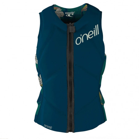 GILET IMPACT ONEILL SLASHER COMP VEST FEMME BLEU