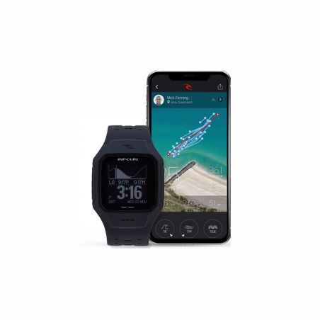 MONTRE RIP CURL SEARCH GPS SERIE 2 NOIR
