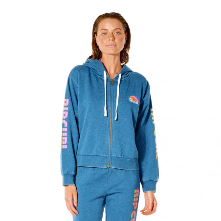 Veste zip Shapers wave bleu Femme Rip Curl