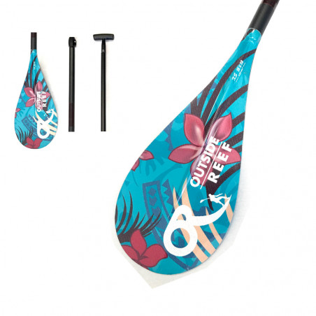 PAGAIE SUP OUTSIDE REEF SESSION HAWAII CARBONE 3 PARTIES 160/210