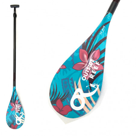 PAGAIE SUP OUTSIDE REEF SESSION HAWAII CARBONE VARIO 19