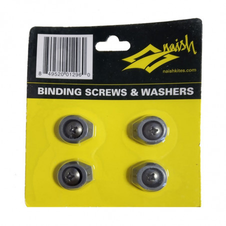 VISSERIE NAISH POUR PADS ET STRAPS APEX LOT DE 4